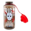 Silver Buffalo Friday The 13th "The Day Everyone Fears" Water Bottle | Holds 34 Ounces - 3 of 4