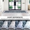 Soft Area Rugs - Machine Washable for Living Room, Non Slip Thin Low Pile Carpet, Vintage Boho Indoor Large Rugs for Bedroom Dining Room - 4 of 4