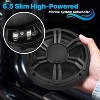 Pyle 6.5'' Slim Waterproof Subwoofer - PLSMRW64BK - 3 of 4