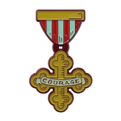 Fanattik The Wizard of Oz Limited Edition Courage Medal Pin Badge