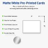 Avery Rectangle Invitation Cards, Silver Border, 5" x 7", 20ct - 2 of 4