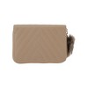 Unique Bargains Diagonal Stitching And Plush Balls Coin Purse Wallet 1 Pc - 4 of 4