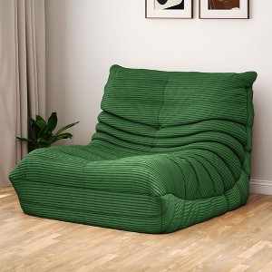Bean Bag Sofa Lazy Sofa Bean Bag Sofa Lazy Sofa with Memory Foam  for Living Room Apartment Soft Lounge Chair - 1 of 4
