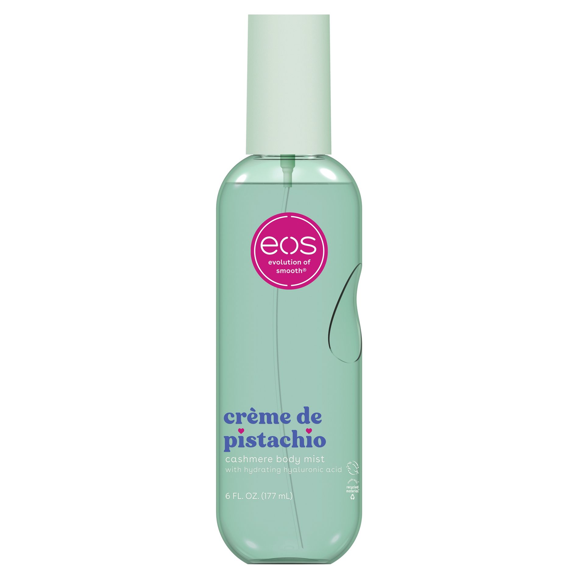 eos Cashmere Body Mist - Creme de Pistachio - 6 fl oz: Package Quantity 1, Body Spray