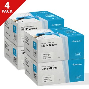 FifthPulse Bulk Blue Nitrile Exam Gloves, Perfect for Cleaning, Cooking & Medical Uses - 1 of 4
