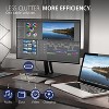 Manufacturer Refurbished - ViewSonic VP2468a ColorPro 24 inch 1080p IPS Monitor with 100% sRGB, Rec 709, USB C (65W), RJ45 (CR) - 3 of 4