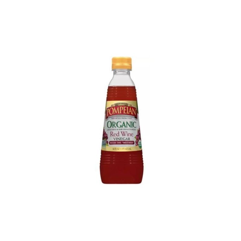 Pompeian Organic Red Wine Vinegar - 16 fl oz, 1 of 11