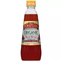 Pompeian Organic Red Wine Vinegar - 16 fl oz