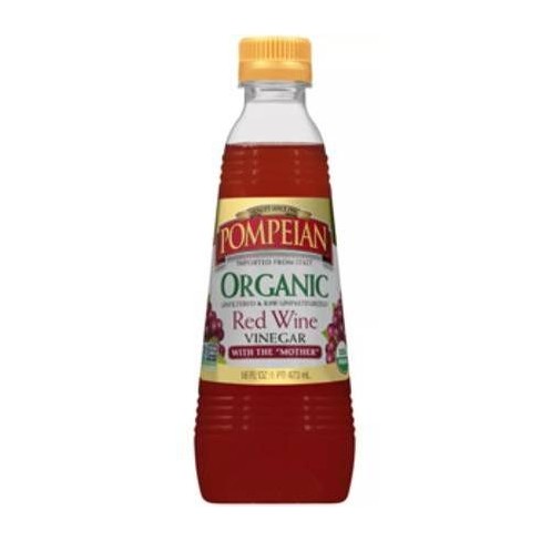 Pompeian Organic Red Wine Vinegar - 16 fl oz - image 1 of 4
