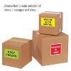 Tape Logic Climate Labels "Protect From Freezing" 3" x 5" Fluorescent Green 500/ DL1329 - 4 of 4