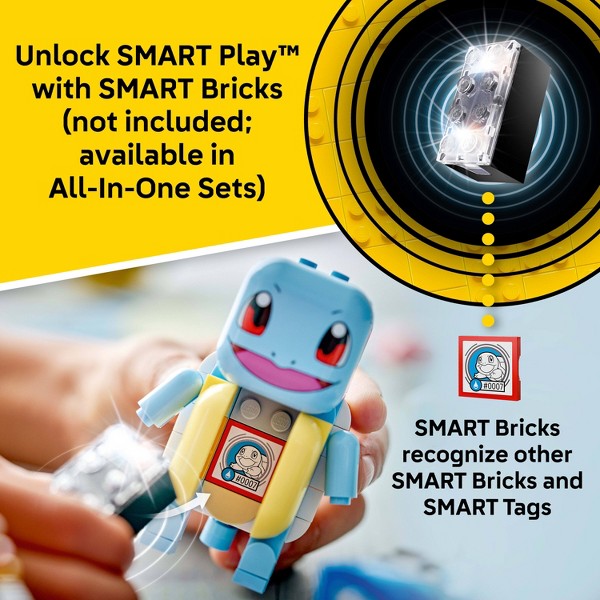 LEGO Pokémon SMART Play: Aventura en Buggy del Entrenador con Squirtle 72156 5