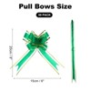 Unique Bargains Waterproof PP Material Reusable Convenient Pull Design Gift Wrap Bows - 2 of 4