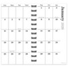 TF Publishing 6"x10" 2026 Blue Blooms Small Weekly Monthly Planner - 2 of 4