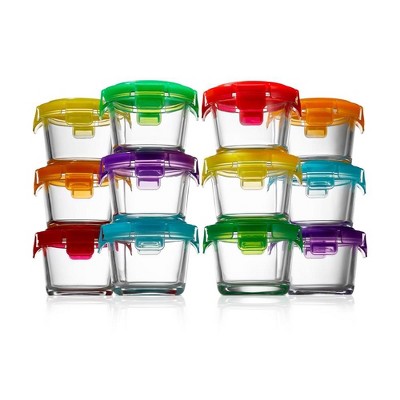 Nutrichef Glass Meal-Prep Containers - Clear - 119 requests