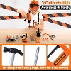 Joyfy 32PCS Kids Tool Set with Construction Backpack Costume & Toy Drill - Pretend Play Tool Kit for Boys & Girls Halloween Birthday Dress Up Party - 2 of 4
