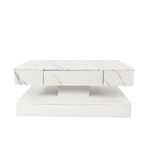 Bella Depot 39.37'' Coffee Table,Modern Coffee Table for Living Room,Living Room Tables - 1 of 4