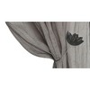 Evideco French Home Goods Magnetic Tulip Curtain Tieback – Elegant Resin Design with Strong Magnet - 2 of 4