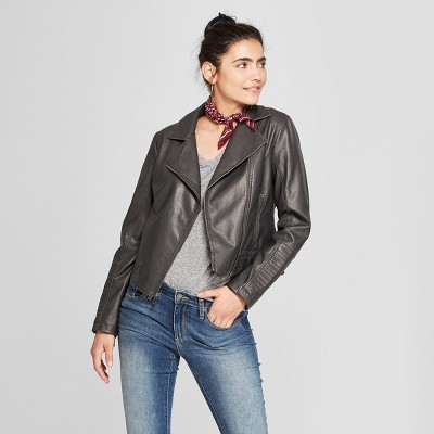 womens black jacket target
