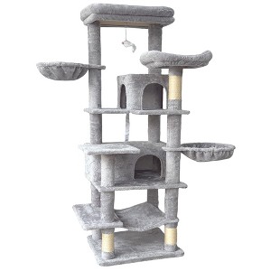 Multipet 68 Inches Multi-Level Large and Tall Cat Tree - 1 of 4
