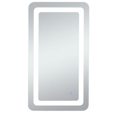 Elegant Lighting Genesis 20in x 36in soft edge LED mirror