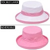 Tirrinia Women's Cotton Bucket Hats for Garden, Beach, Travel and Outdoor, Garden Party - 4 of 4