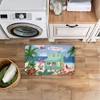 Stupell Industries Aloha Island Beach Scene Printed Anti-Fatigue Floor Mat, design by Darlene Seale, 30"x18" - 4 of 4