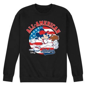 Men's - Disney - Americana Graphic Fleece Sweatshirt - 1 of 4