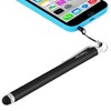 Insten 2 Pack Universal Touchscreen Stylus Pen Compatible with iPad, iPhone, Chromebook, Tablet, Samsung, Touch Screens, Black - 2 of 4