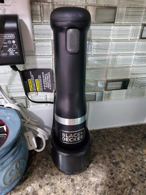 Black & Decker Bckm101mf Kitchen Wand Milk Frother Attachment : Target