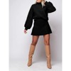 Imily Bela Womens Mock Neck Ribbed Sweaters Mini Skirt Fall Winter 2 Piece Skirt Sets Two Piece Outfits - 2 of 4
