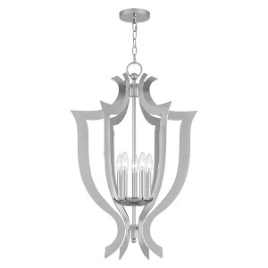 Livex Lighting Aldrich 5 - Light Chandelier in  Polished Chrome - 1 of 4