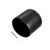 Unique Bargains Vinyl Rubber Screw Thread Bolt Plug Round Tube Insulated Protective Caps 4 Pcs - 3 of 4