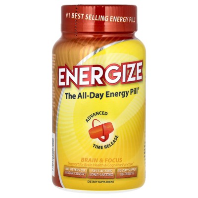 Isatori Energize, The All-Day Energy Pill , 60 Tablets