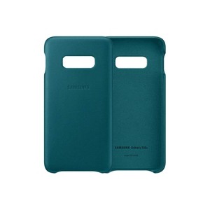 Original Samsung Leather Protective Case for Galaxy S10e - Green - 1 of 2