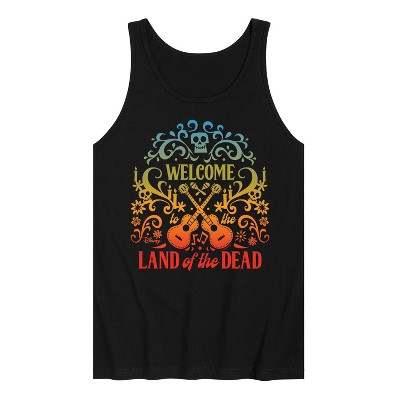 Men's - Coco - Welcome To The Land Of The Dead Graphic Tank Top