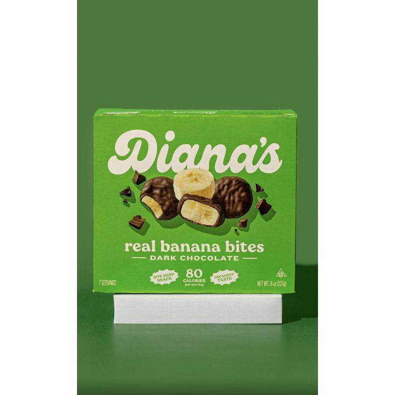 Diana&#39;s Bananas Frozen Dark Chocolate Real Banana Bites - 8oz, 4 of 7