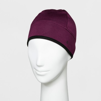 purple champion beanie