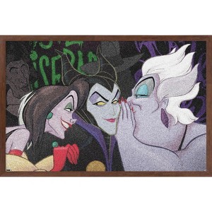 Trends International Disney Villains - Secrets Framed Wall Poster Prints - 1 of 4