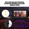 Costway 14FT\16FT\18FT\20FT Inflatable  Projector Screen Projection Outdoor Home Theater W/ Blower - 4 of 4