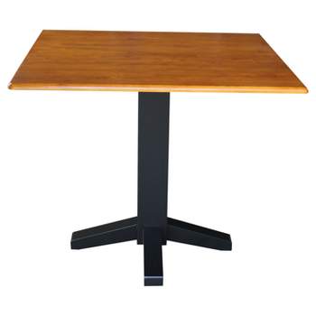 36" Sanders Square Dual Drop Leaf Dining Table - International Concepts