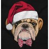Cute Santa Pug Bulldog Christmas Sweatshirt for Men or Women Brisco Brands - 2 of 4