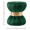 Meridian Furniture,Vino Velvet Ottoman/Stool - 3 of 4