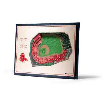 MLB Boston Red Sox 5-Layer Stadiumviews 3D Wall Art