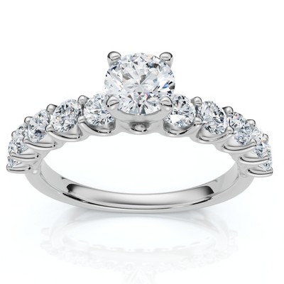 Pompeii3 2Ct Diamond Engagement Ring 14k Gold Lab Created