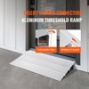VEVOR Door Threshold Ramp, 3" Rise, 800 lbs Load Capacity, Door Ramp for Wheelchairs, Aluminum Threshold Ramp for Doorways - 3 of 4