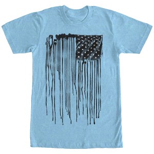Men's Lost Gods Dripping American Flag T-Shirt - 1 of 3