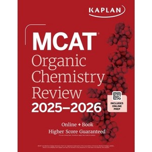 MCAT Organic Chemistry Review 2025-2026 - (Kaplan Test Prep) by  Kaplan Test Prep (Paperback) - 1 of 1