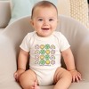 The Juniper Shop SmileyWorld Smiley Clover Daisy Baby Short Sleeve Bodysuit - 3 of 4