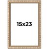 PosterPalooza | 15x23 Modern Bamboo Picture Frame, UV Acrylic, 5 Finishes - 2 of 4