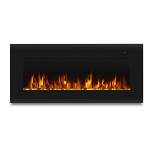 Real Flame 40" Corretto Wall Hung Electric Fireplace Black
